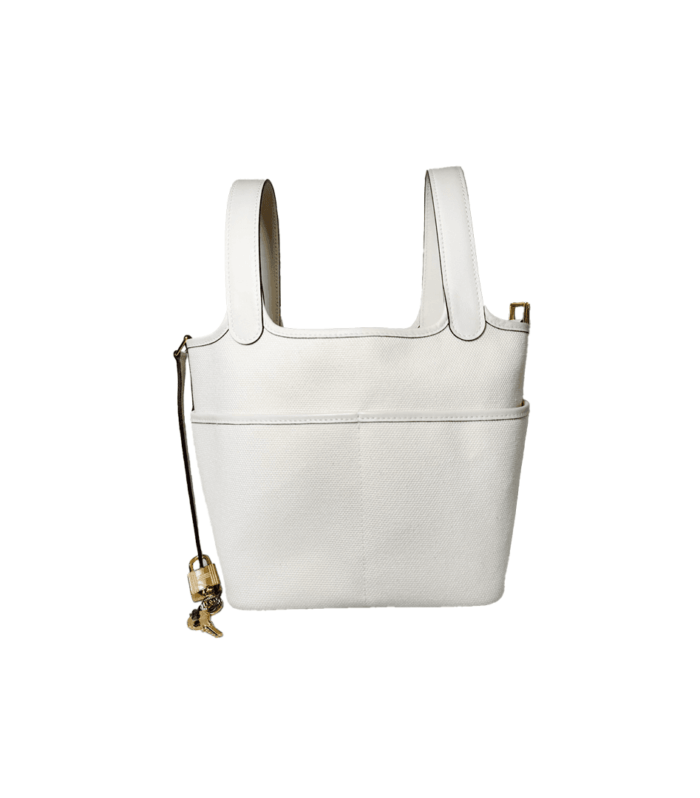 Hermes Picotin Cargo 18 Lock Ecru/Nata Canvas