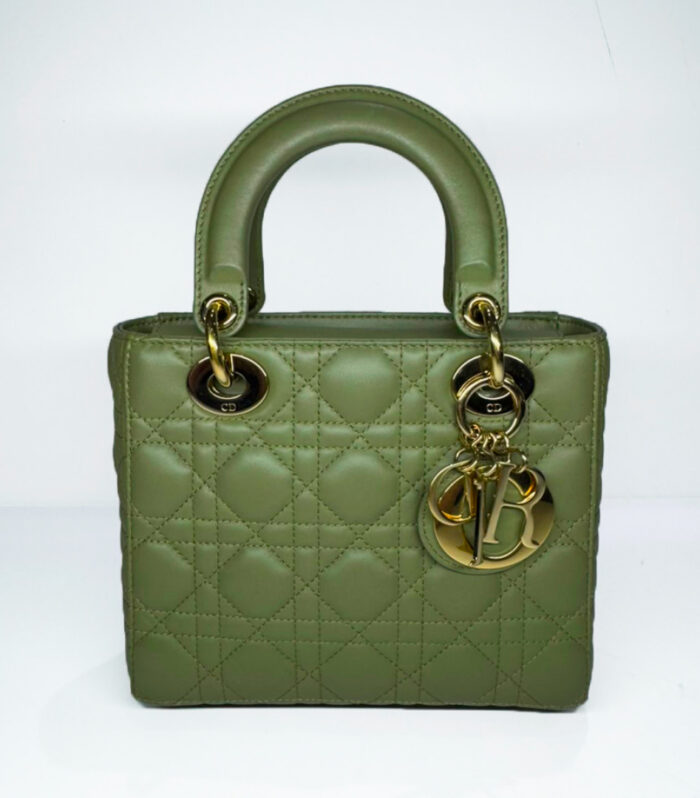 Lady Dior ABC Dior in Sage green GHW