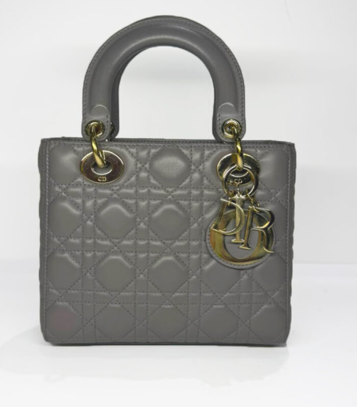 Lady Dior ABC Dior in Grey GHW