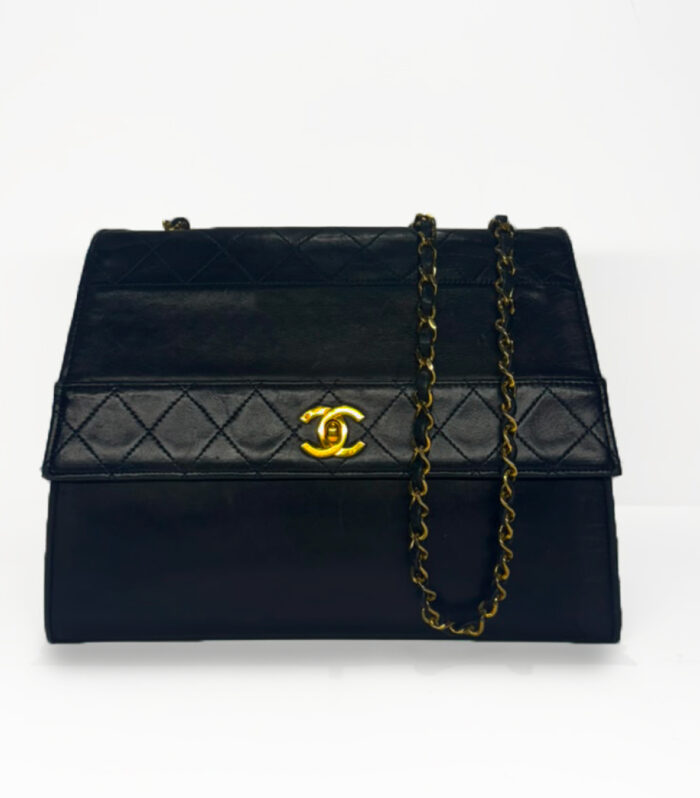 Chanel Vintage Trapezoid Flap Bag